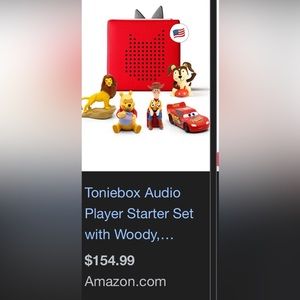 Lightly used Toni-box player audio toy